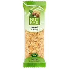 Nutbar-ARAŠÍDOVOSEZAMOVÁ tyčinka s medem bez lepku 45g